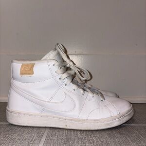 Nike White High-Top Sneakers